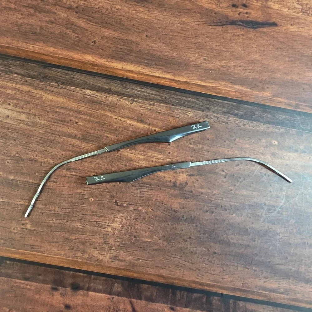 Ray-Ban RB3498 004/13‎ Gunmetal Replacement Temple Arms Pair 61-17 Spare Parts